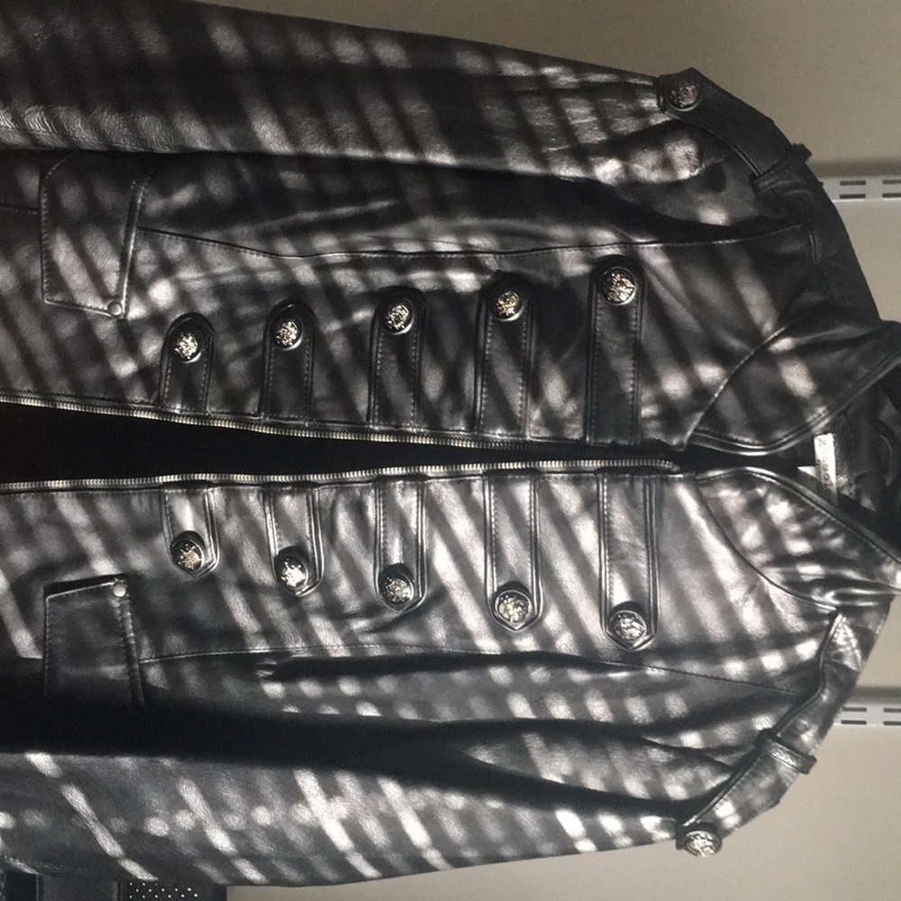 Genelogy black military style jacket